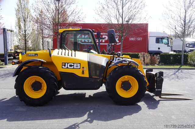 Telelæsser JCB 526-56 AGRI Plus / 5.6 m / joystick
