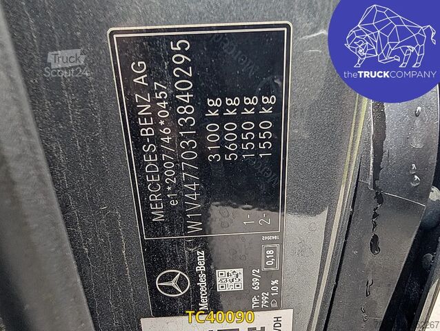 Furgão de painéis Mercedes-Benz Vito 119 CDI - DUBBELE CABINE - AUTOMAAT