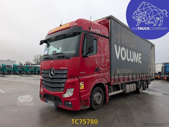 Lona deslizante Mercedes-Benz Actros 2548