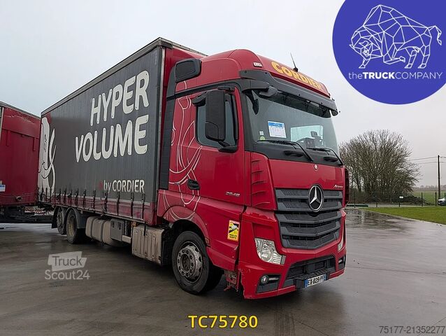 Lona deslizante Mercedes-Benz Actros 2548