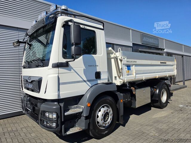 Sklápěcí vůz MAN TGM 18.320 Kipper AC+Tempo+Oel+Navi+erst 52 TKM