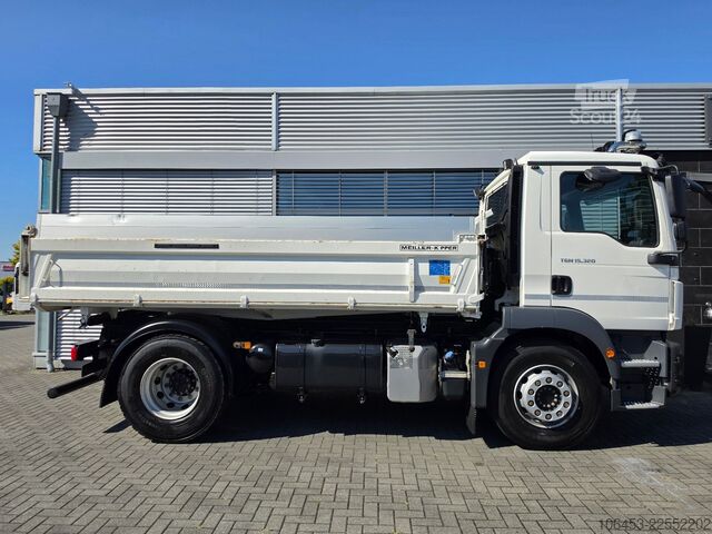 Sklápěcí vůz MAN TGM 18.320 Kipper AC+Tempo+Oel+Navi+erst 52 TKM
