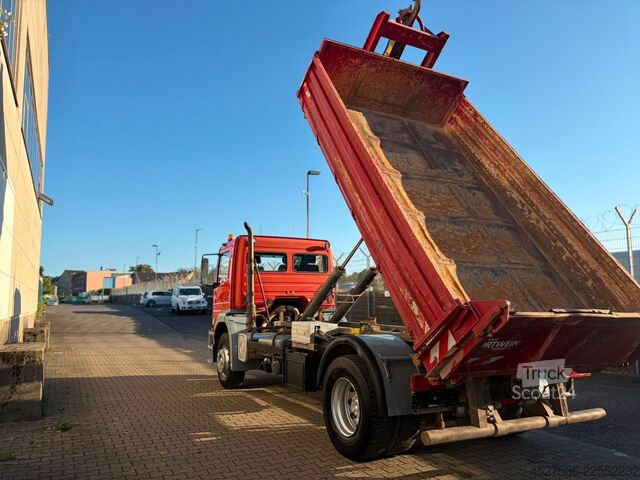 Vozidlo s hákom na kontajnery MERCEDES-BENZ Atego 1828 MARREL ABROLLKIPPER*F.ATL*CONTAINER