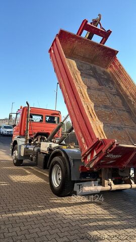 Vozidlo s hákom na kontajnery MERCEDES-BENZ Atego 1828 MARREL ABROLLKIPPER*F.ATL*CONTAINER