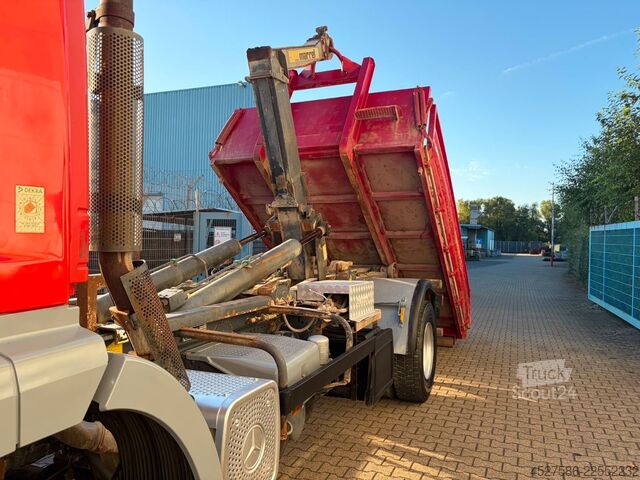 Vozidlo s hákom na kontajnery MERCEDES-BENZ Atego 1828 MARREL ABROLLKIPPER*F.ATL*CONTAINER