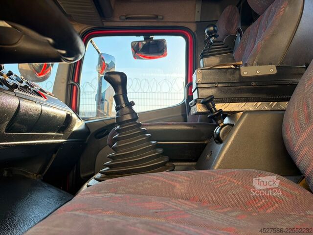 Vozidlo s hákom na kontajnery MERCEDES-BENZ Atego 1828 MARREL ABROLLKIPPER*F.ATL*CONTAINER