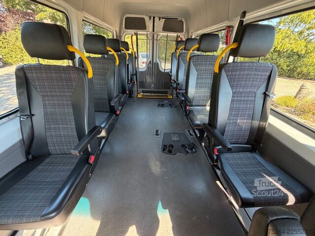 حافلة صغيرة MERCEDES-BENZ Sprinter 314 BlueTEC 9 Sitze Rollstuhllift Klima