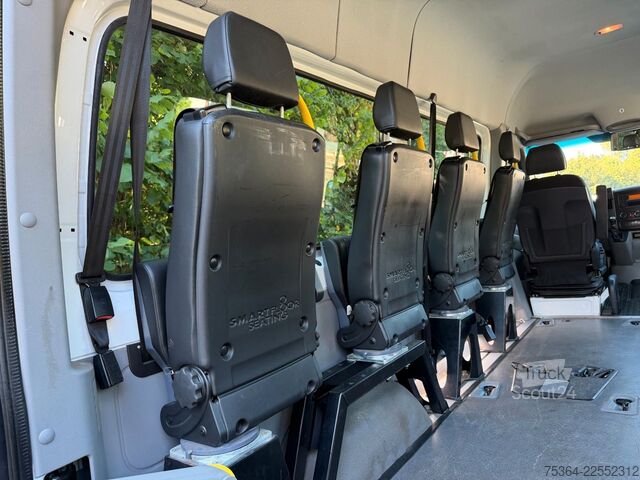 حافلة صغيرة MERCEDES-BENZ Sprinter 314 BlueTEC 9 Sitze Rollstuhllift Klima