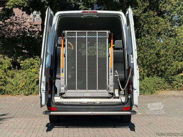 حافلة صغيرة MERCEDES-BENZ Sprinter 314 BlueTEC 9 Sitze Rollstuhllift Klima
