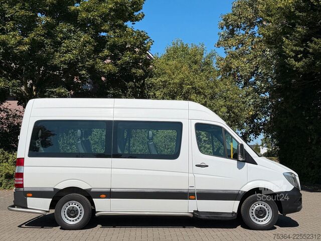 حافلة صغيرة MERCEDES-BENZ Sprinter 314 BlueTEC 9 Sitze Rollstuhllift Klima