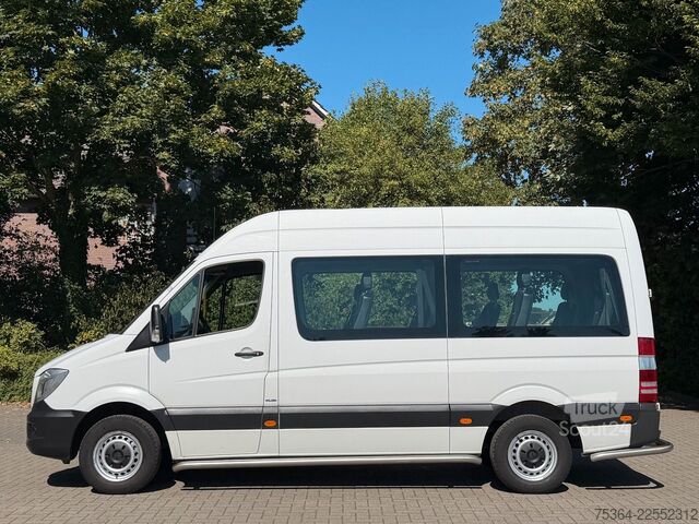 حافلة صغيرة MERCEDES-BENZ Sprinter 314 BlueTEC 9 Sitze Rollstuhllift Klima