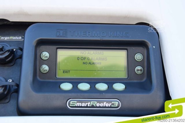 Šaldytuvas puspriekabė KRONE ThermoKing SLXe300 Liftachse Palka 15.233 Std.