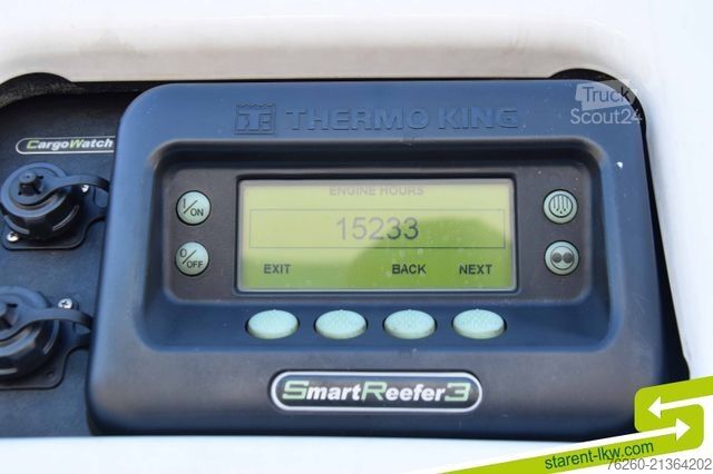 Šaldytuvas puspriekabė KRONE ThermoKing SLXe300 Liftachse Palka 15.233 Std.