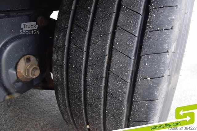 Atvira puspriekabė su tentu KRONE Palettenkasten SAF Achsen TÜV 11/26