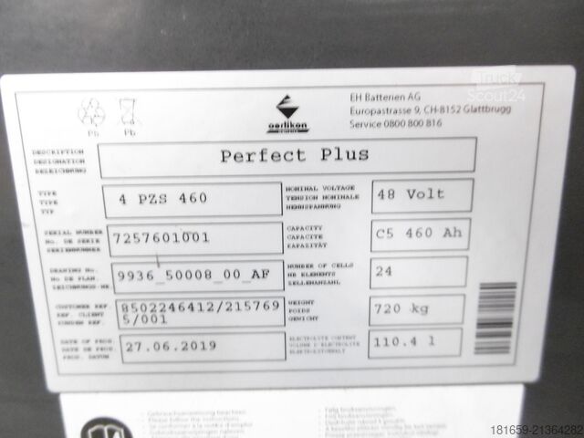 Ön yükleyici forklift LINDE E 16C - 02