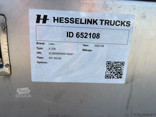 Príves na plošinu Lako 710CM 3AS 85CM Hoog Twistlocks Machinery/Stro t...