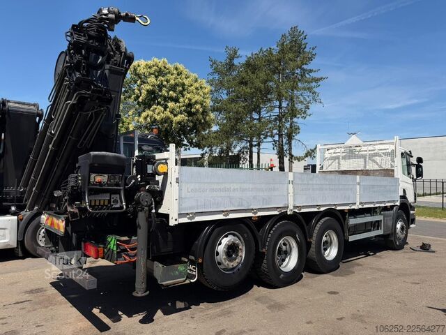 Πλατφόρμα φόρτωσης Scania P380 8X4 PRITSCHE 7m00 + KRAN HIAB 244 E-7 - 5/...
