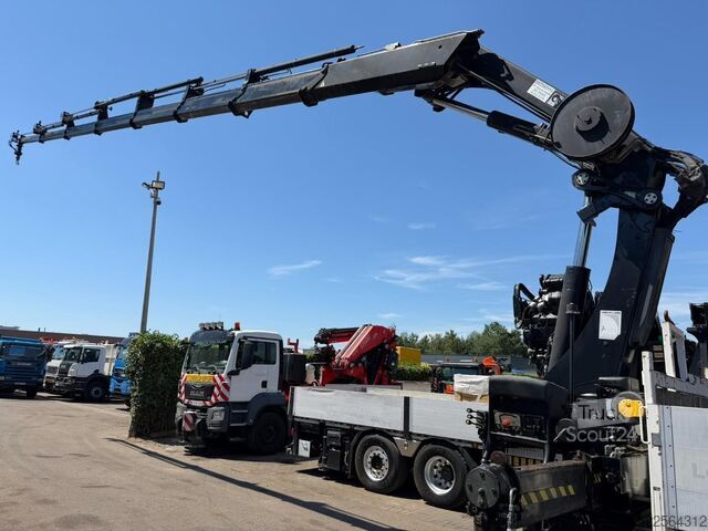 Φορτηγό γερανού Scania P380 8x4 TRIDEM + CRANE HIAB 244 E-7 - PLATFORM...