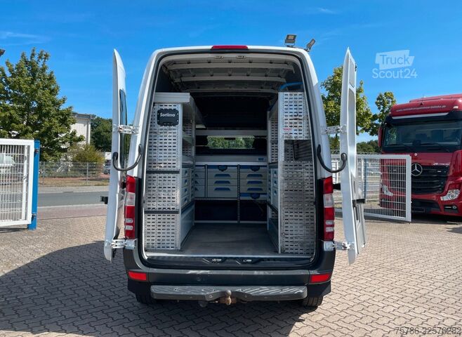 Hög tak skåpbil MERCEDES-BENZ Sprinter 316 CDI KA L1H2/ AC/ 2x Standhzg./ AHK
