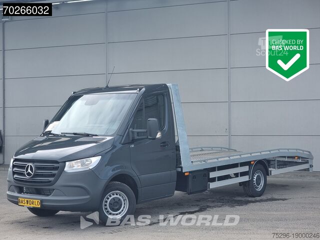 Rumps: 230 cm. Kopschothoogte: 155 cm. Mercedes Sprinter 317 CDI Automaat Autotransporter Lier ...