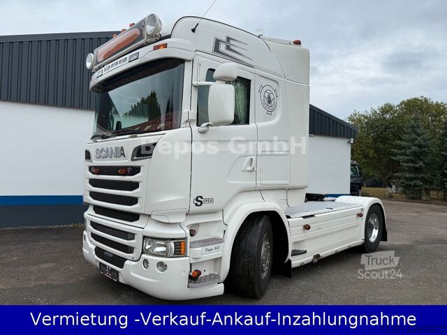 Standardni tegljač SCANIA SUPER-Highline R 450-LEDER-Retarder-adr