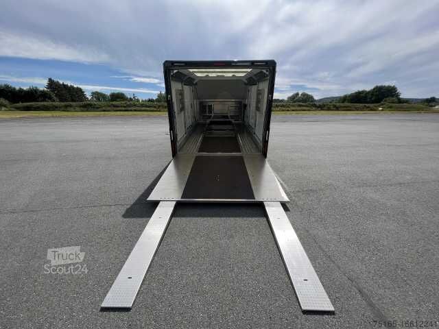 Biltransporttrailer Brian James Trailers Race Transporter 5 Autotransporter geschlossen