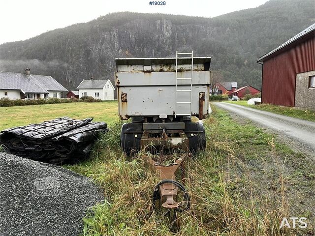 Avfallsbil  Triolift 2 akslet tipp henger