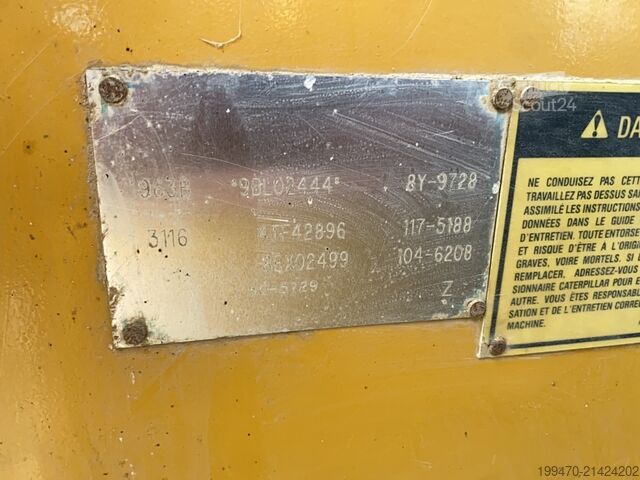 Tracked Loader Caterpillar 963b