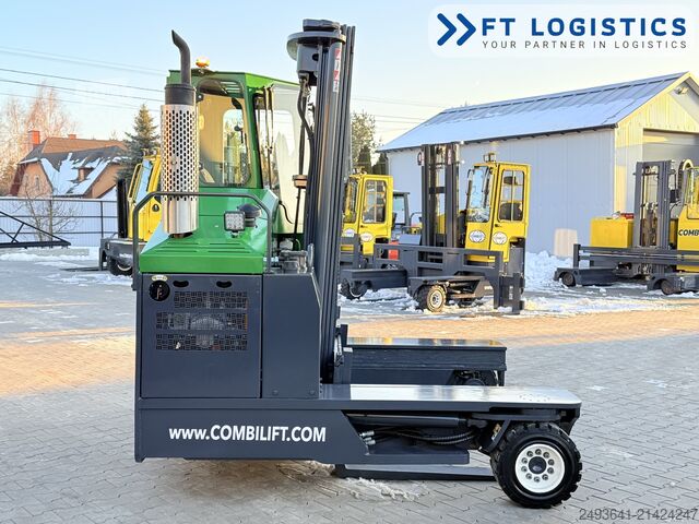 четырёхсторонний автопогрузчик Combilift C4000 GAS TRIPLEX 5550 FREE LIFT CABIN