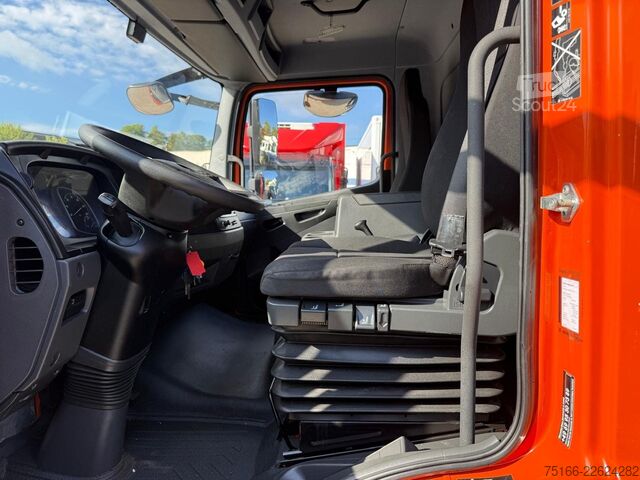 Gardinsidad skåpbil MERCEDES-BENZ ATEGO 816 Pritsche/Plane 4,90 m *Klima