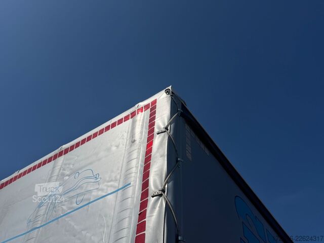 شاحنة بمسطحة ومشمع DAF LF 14.260 FA, Schiebeplane 6.1m, Blatt/Blatt
