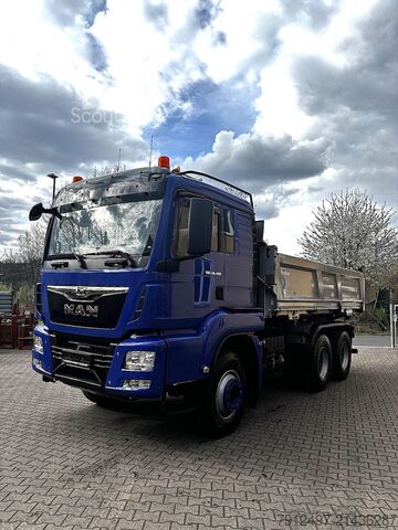 Billenő teherautó MAN TGS 26.460 6x4 Dautel Kipper Bordmatik A