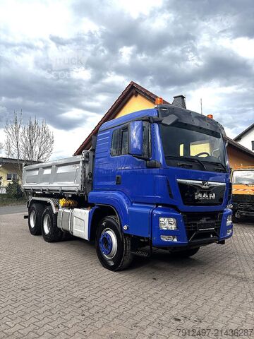 Billenő teherautó MAN TGS 26.460 6x4 Dautel Kipper Bordmatik A