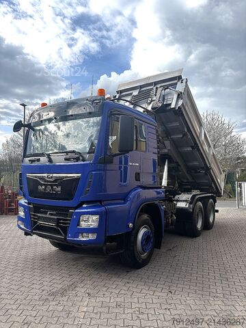 Billenő teherautó MAN TGS 26.460 6x4 Dautel Kipper Bordmatik A