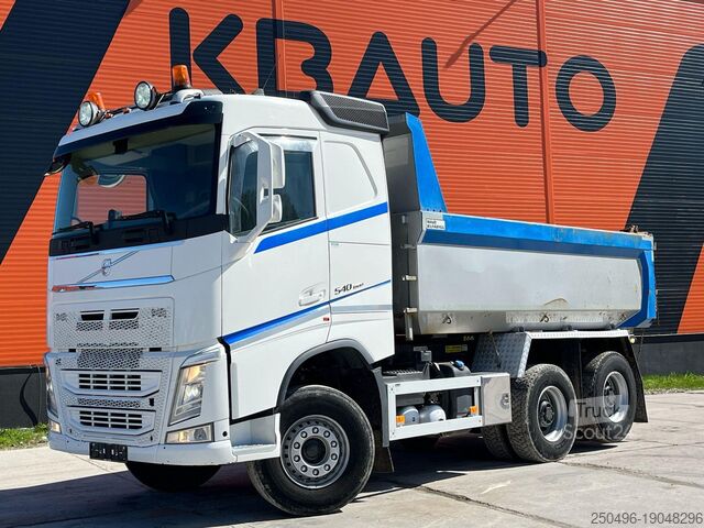 Kippisäiliö Volvo FH 540 6x4 RETARDER / TANDEM AXLE LIFT / BIG AX...