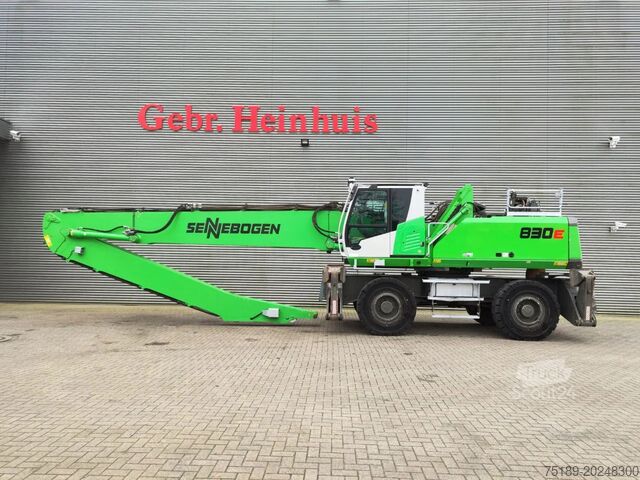 Machine de manutention de matériaux Sennebogen 830 E HD Magnetfunction