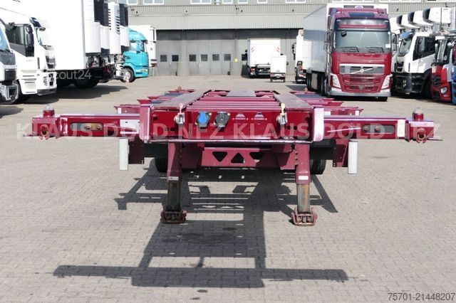Náves s výmennou nadstavbou KÖGEL Port 45 BDF Multi Chassis Liftachse max. 41,00 t