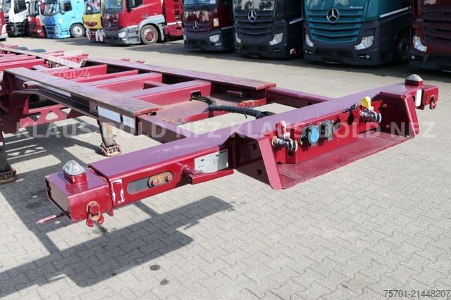 Náves s výmennou nadstavbou KÖGEL Port 45 BDF Multi Chassis Liftachse max. 41,00 t