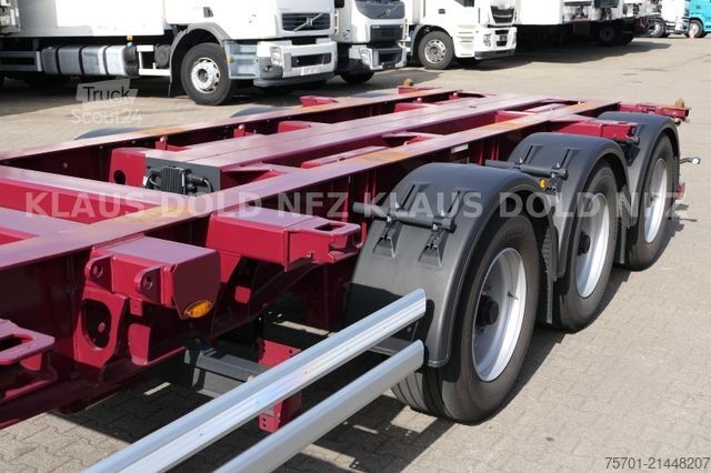Náves s výmennou nadstavbou KÖGEL Port 45 BDF Multi Chassis Liftachse max. 41,00 t