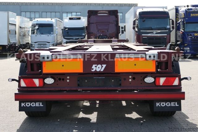 Náves s výmennou nadstavbou KÖGEL Port 45 BDF Multi Chassis Liftachse max. 41,00 t