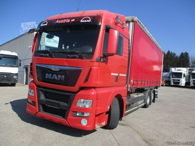 Değiştirilebilir kasalı kamyon MAN TGX 26.440, Retarder, Schalter, TÜV 03/2026