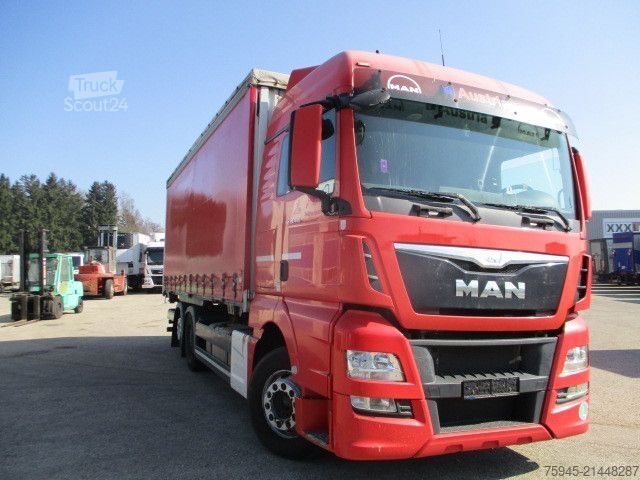 Değiştirilebilir kasalı kamyon MAN TGX 26.440, Retarder, Schalter, TÜV 03/2026