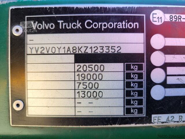 сметовоз Volvo FE 280 / Geesink Norba 9m³+6m³