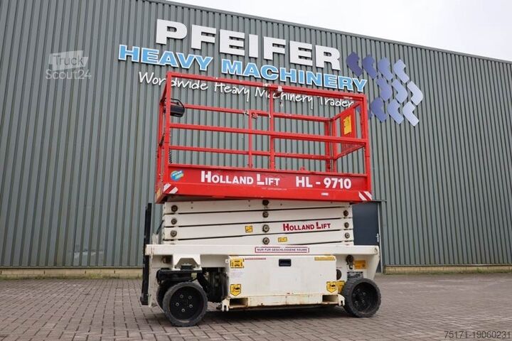 Scissor lift Holland Lift Ecostar HL-9710 Electric, 12m Working Height, 325k