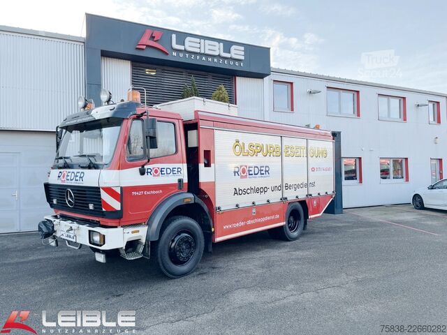 Annan MERCEDES-BENZ 1222AF *Rüstwagen*Metz RW2*Generator*Feuerwehr*