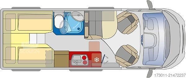 Camping-car PÖSSL Summit 600L Markise Lithium Solar MJ 2026
