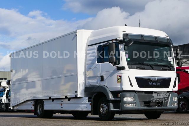 Automašīnu pārvadātājs furgons MAN TGL 8.250 geschloss. Autotransp. Moetefindt