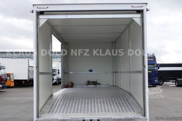 Automašīnu pārvadātājs furgons MAN TGL 8.250 geschloss. Autotransp. Moetefindt