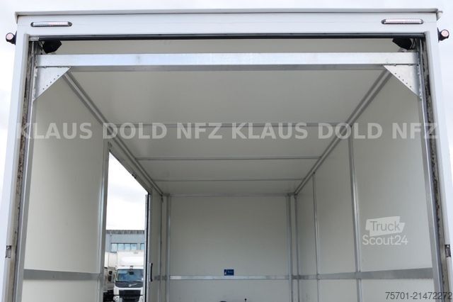 Automašīnu pārvadātājs furgons MAN TGL 8.250 geschloss. Autotransp. Moetefindt