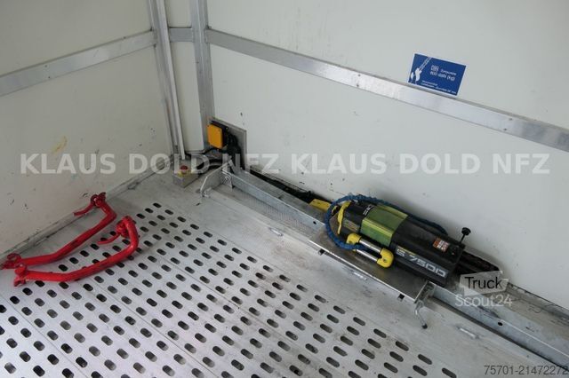 Automašīnu pārvadātājs furgons MAN TGL 8.250 geschloss. Autotransp. Moetefindt